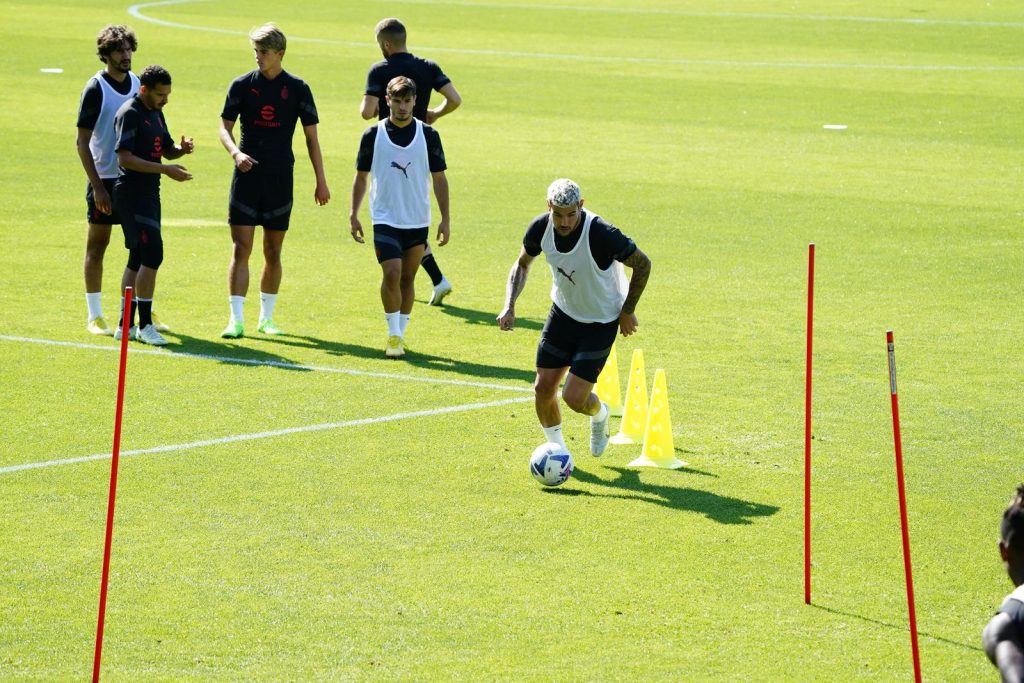 Allenamento Milan 24-08-2022 (Getty Images)