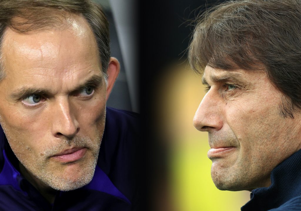 Tuchel Conte Chelsea Tottenham
