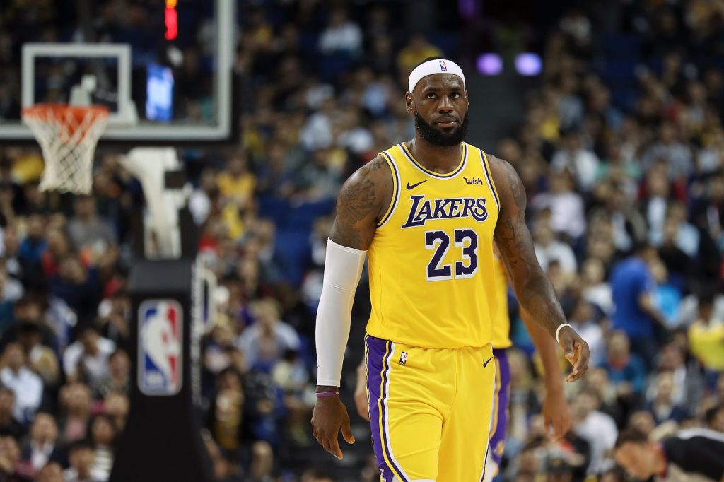 LeBron James Los Angeles Lakers NBA