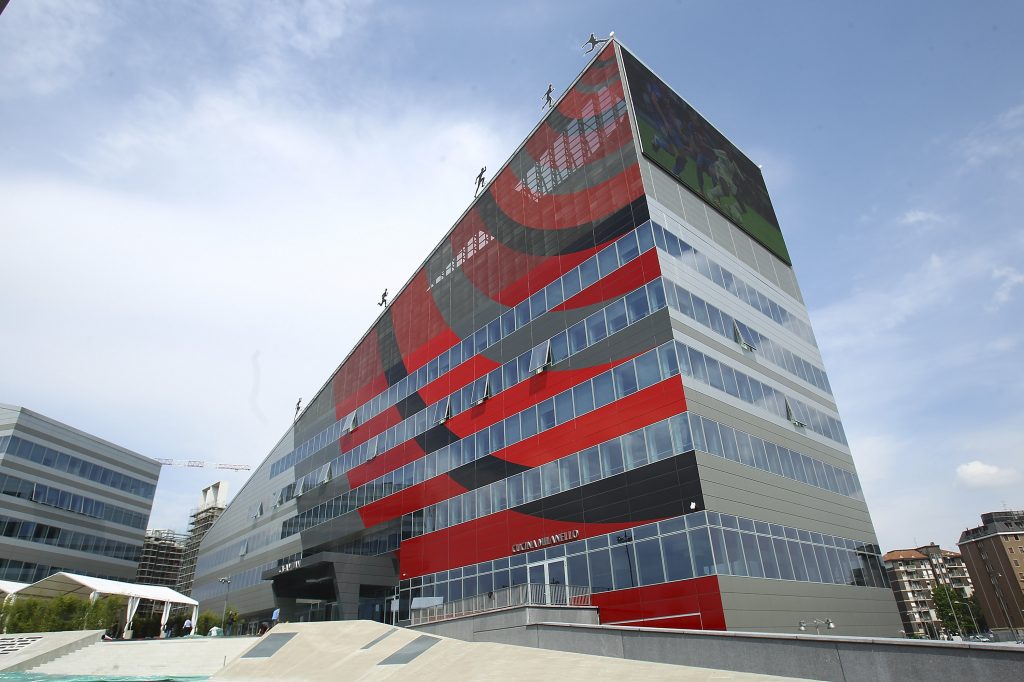 MILAN, ITALY - MAY 19: A general view of the Casa Milan during the inauguration of AC Milan's new purpose-built headquarters, Casa Milan on May 19, 2014 in Milan, Italy. (Photo by Marco Luzzani/Getty Images)