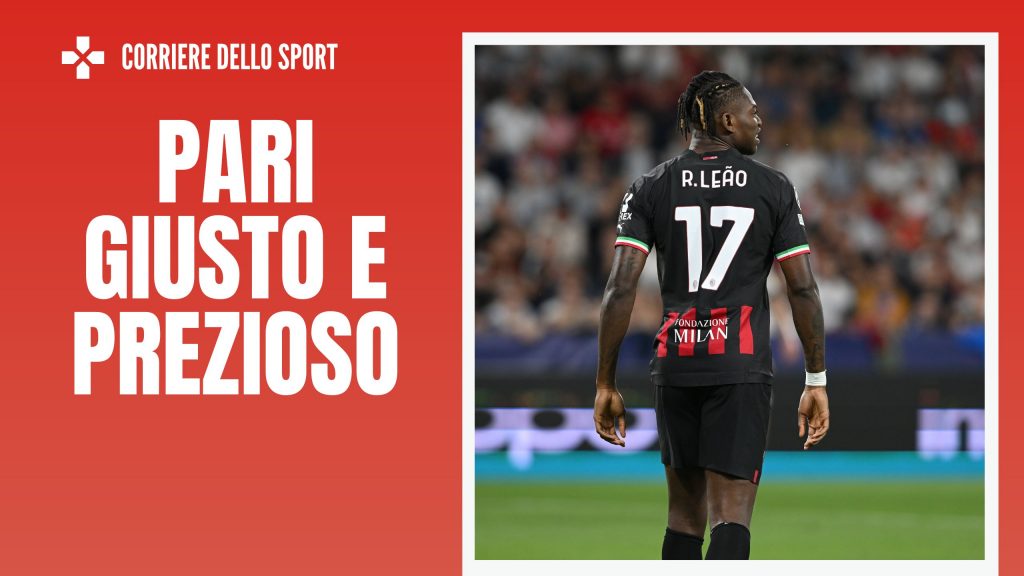 Salisburgo-Milan 1-1 : “Leao, un palo di traverso” | UCL News (getty images)