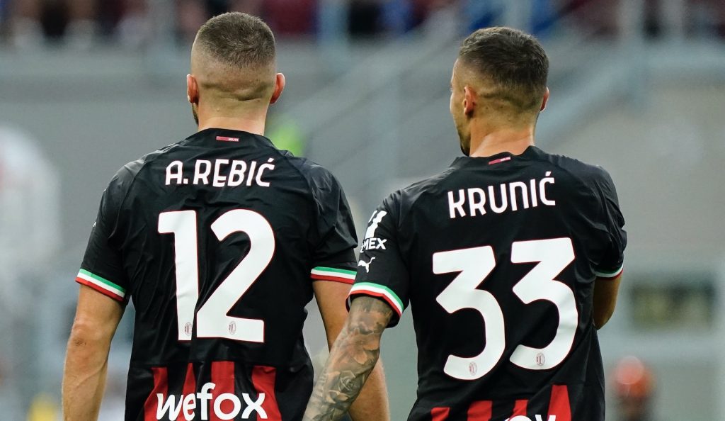 Rebic Krunic AC Milan Milan-Udinese 4-2 Serie A 2022-2023