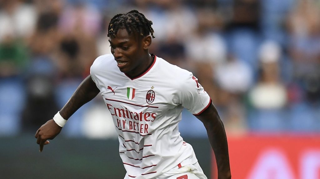 Rafael Leao AC Milan Sassuolo-Milan 0-0 Serie A 2022-2023