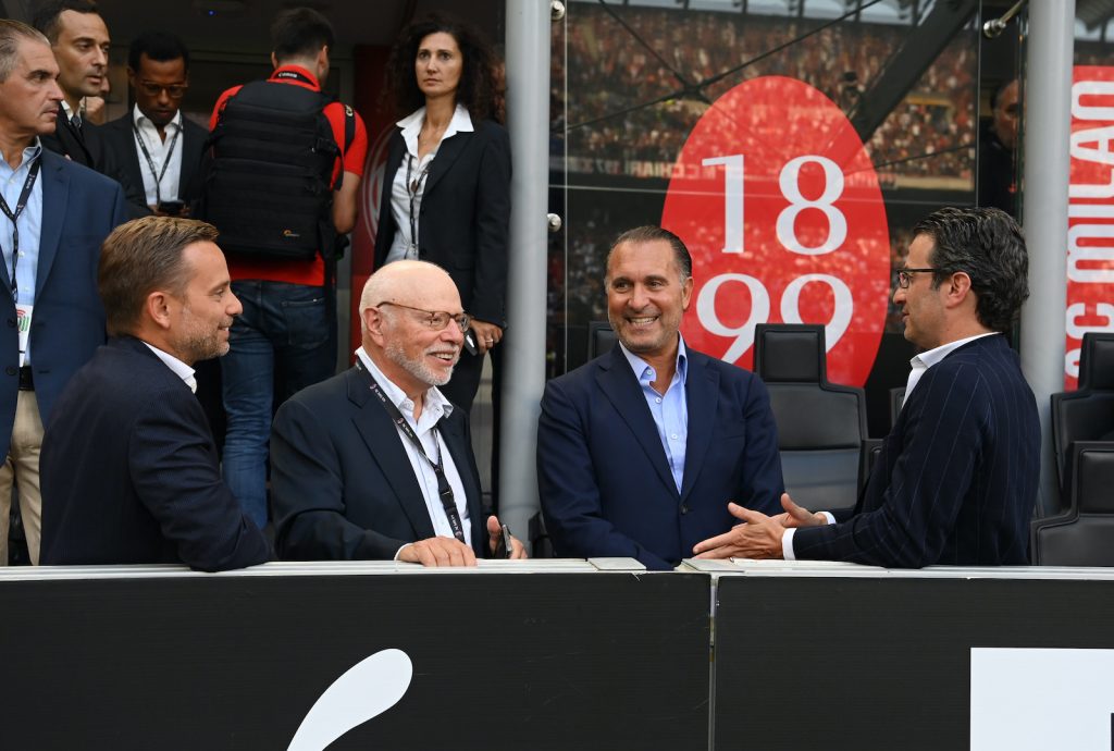 Paul Singer Cardinale Gordon Singer AC Milan derby Milan-Inter 3-2 Serie A 2022-2023