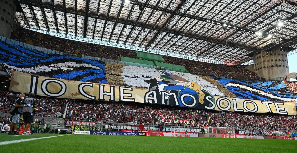Curva Nord Inter derby Milan-Inter 3-2 Serie A 2022-2023