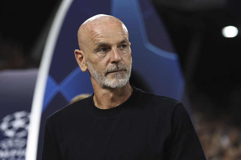 Stefano Pioli AC Milan Salisburgo-Milan 1-1 Champions League 2022-2023