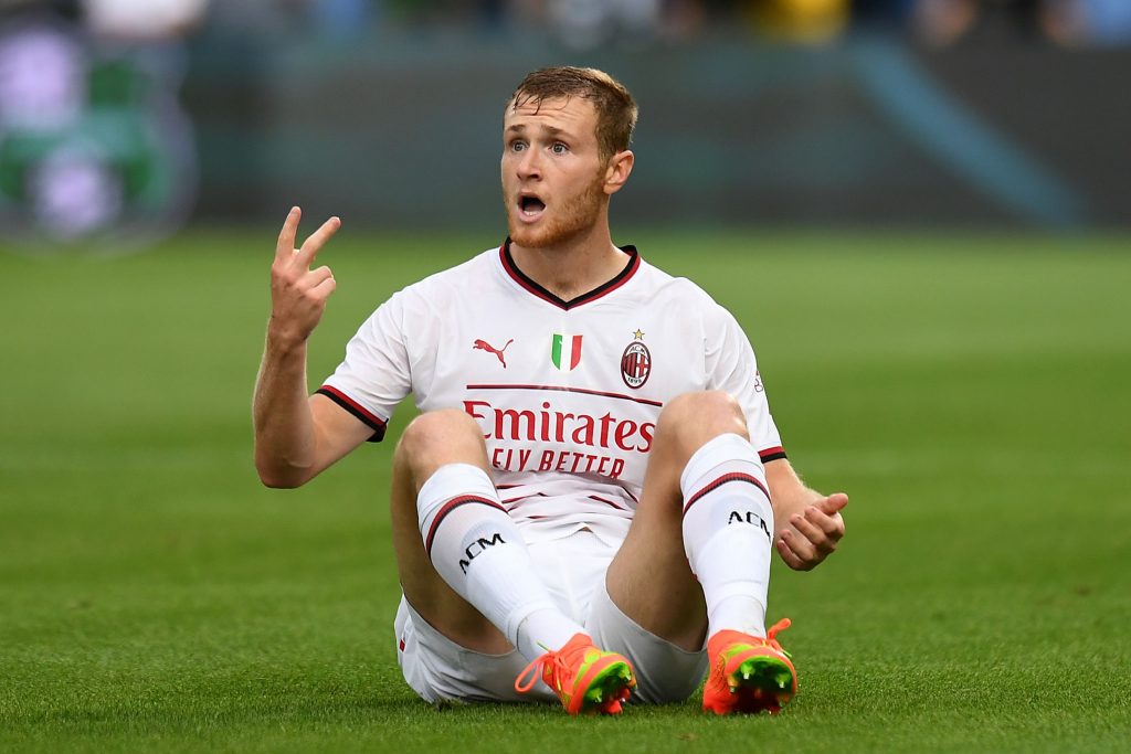 Tommaso Pobega AC Milan Sassuolo-Milan 0-0 Serie A 2022-2023