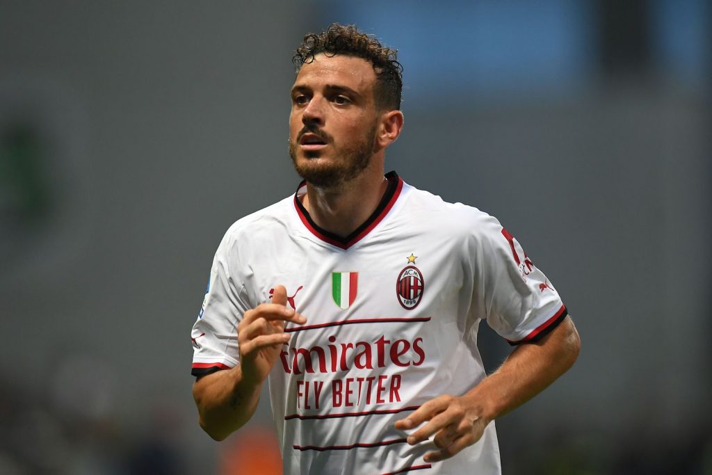 Alessandro Florenzi AC Milan Sassuolo-Milan 0-0 Serie A 2022-2023