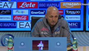 Spalletti: "Quota scudetto? Non ero bravo in matematica" | VIDEO (screen gazzetta.it)