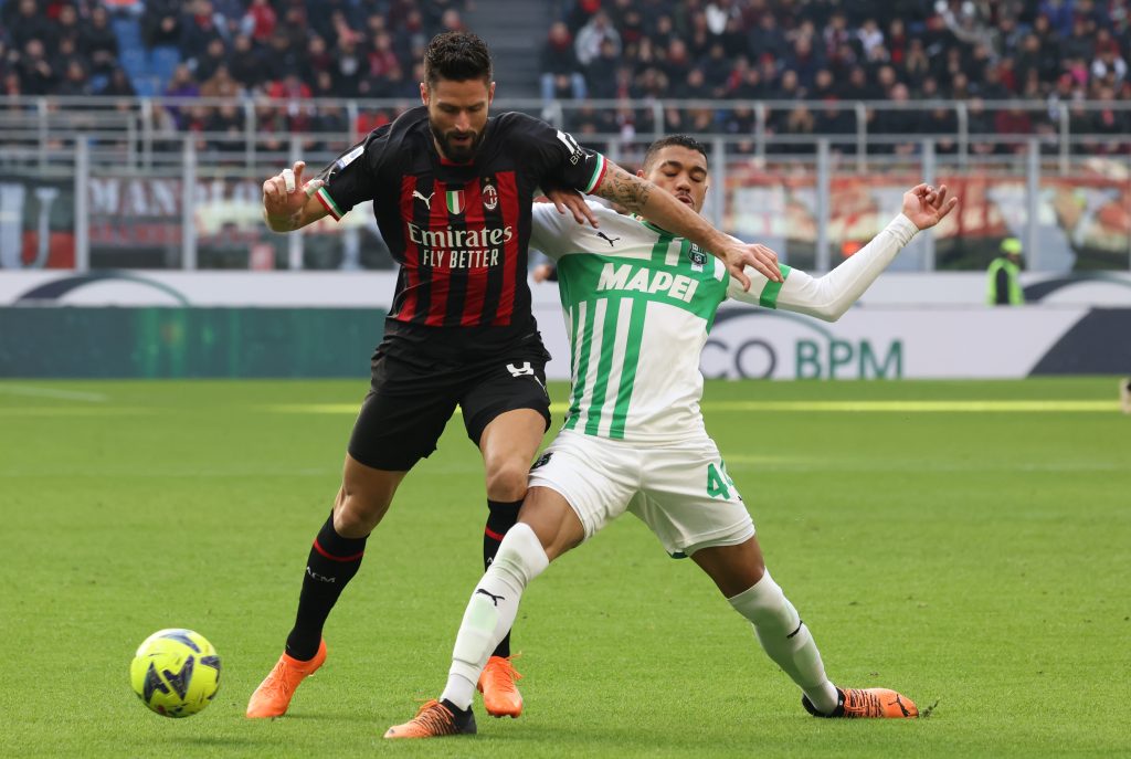 Milan-Sassuolo, 1-3 al 45': rossoneri disordinati e disattenti fin qui | News (getty images)