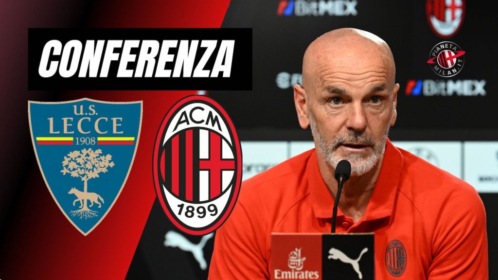 Conferenza Pioli Lecce-Milan Serie A 2022-2023