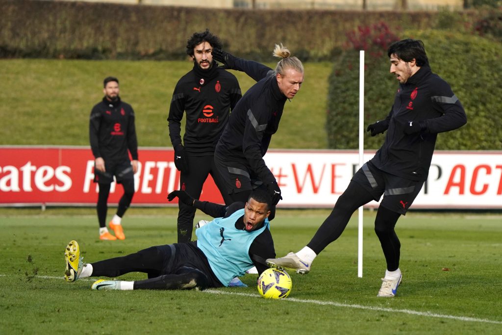 Milan, il report dell'allenamento odierno: focus tattico in vista del Sassuolo (getty images)