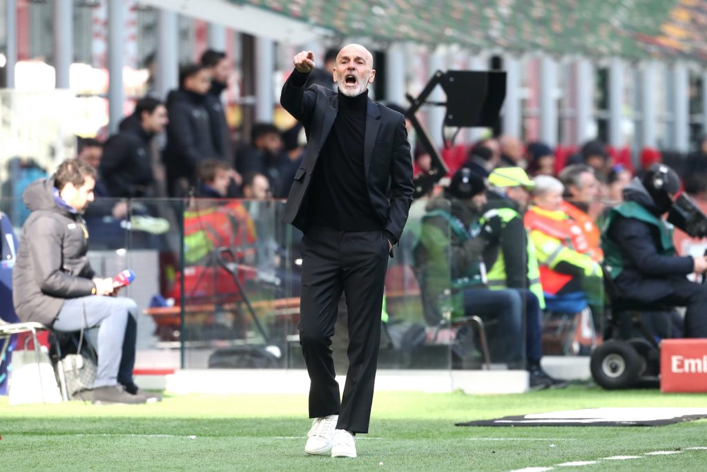 Stefano Pioli AC Milan Milan-Sassuolo 2-5 Serie A 2022-2023