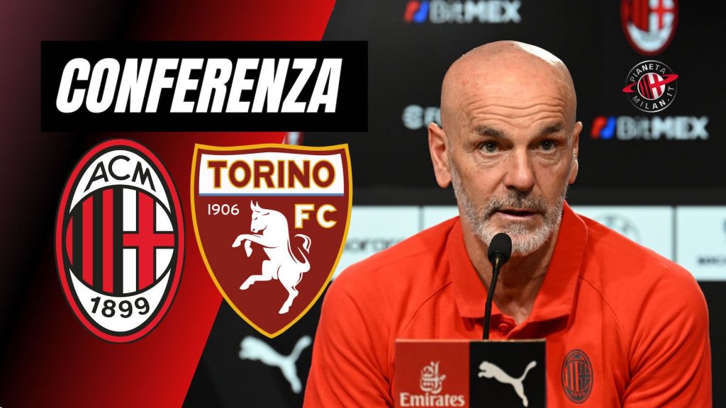 Conferenza stampa Pioli Milan-Torino Coppa Italia 2022-2023