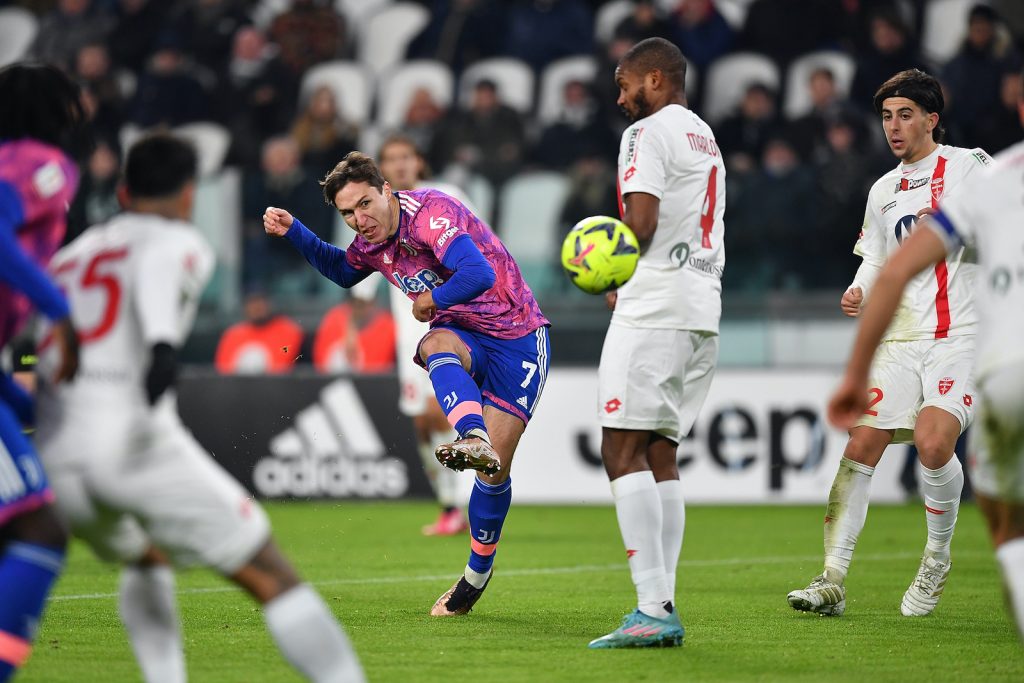 gol Federico Chiesa Juventus-Monza 2-1 Coppa Italia 2022-2023