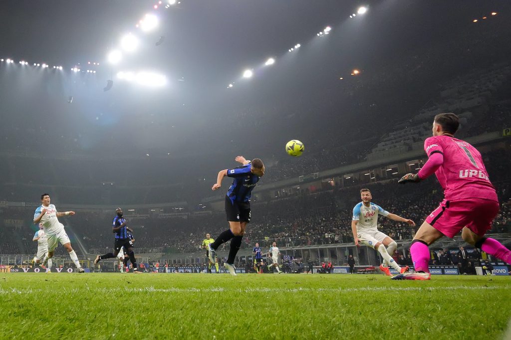 gol Dzeko Inter-Napoli 1-0 Serie A 2022-2023