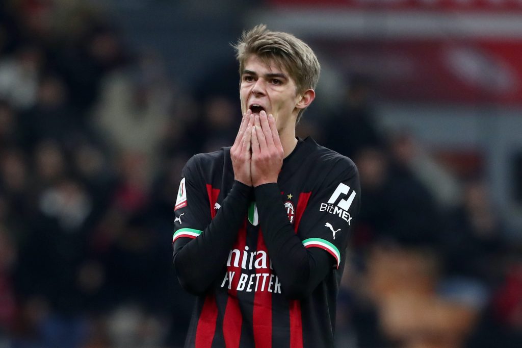 Charles De Ketelaere AC Milan Milan-Torino 0-1 Coppa Italia 2022-2023