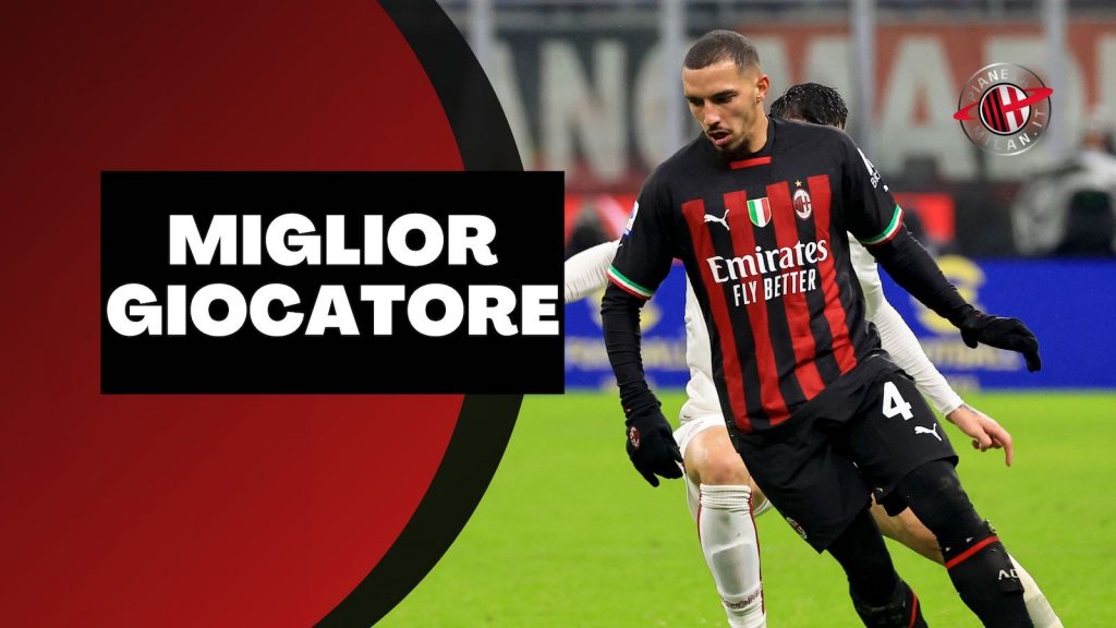 Ismaël Bennacer AC Milan Milan-Roma 2-2 Serie A 2022-2023