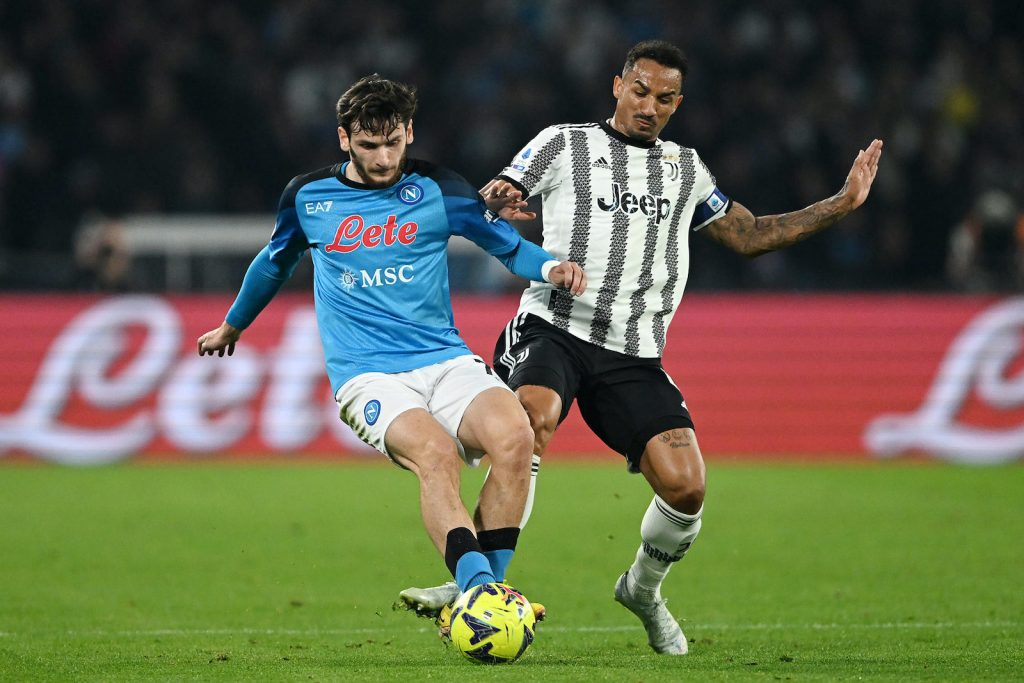 Kvaratskhelia Danilo Napoli-Juventus 5-1 Serie A 2022-2023