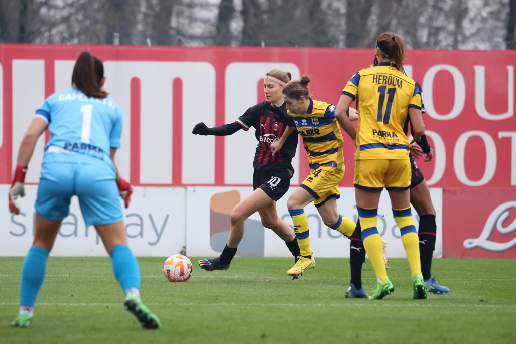 Serie A Femminile, Milan-Parma 2-0: bella vittoria per la squadra di Ganz (Getty Images)