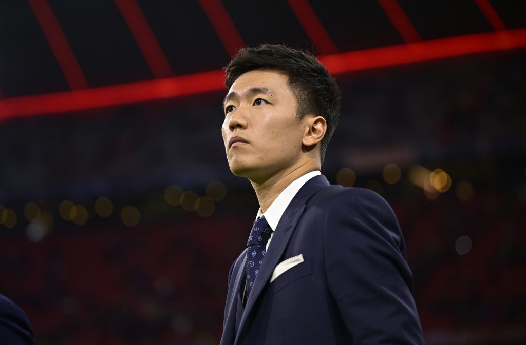Milan-Inter, Zhang: "Soddisfazione vincere un trofeo dopo un derby" (getty images)
