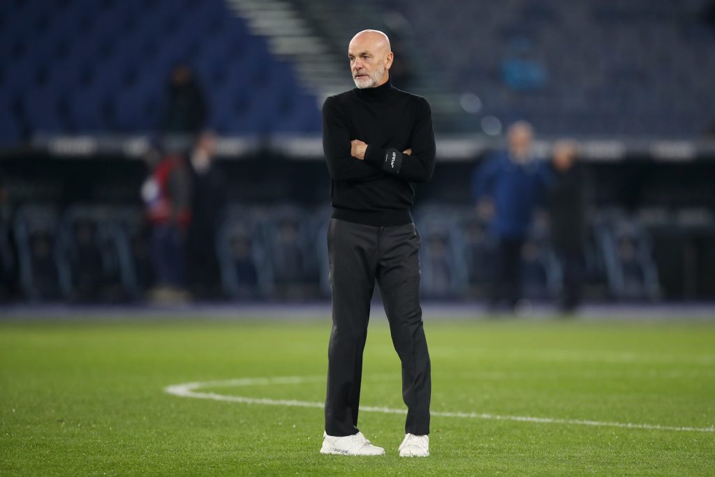Stefano Pioli AC Milan Lazio-Milan 4-0 Serie A 2022-2023