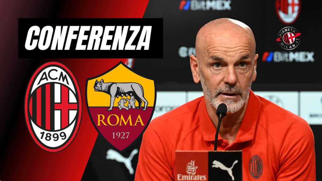 Milan-Roma conferenza stampa Pioli Serie A 2022-2023