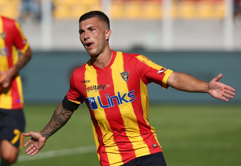 Lecce-Milan, Strefezza al 45': "Stiamo lasciando il sangue in campo" (getty images)