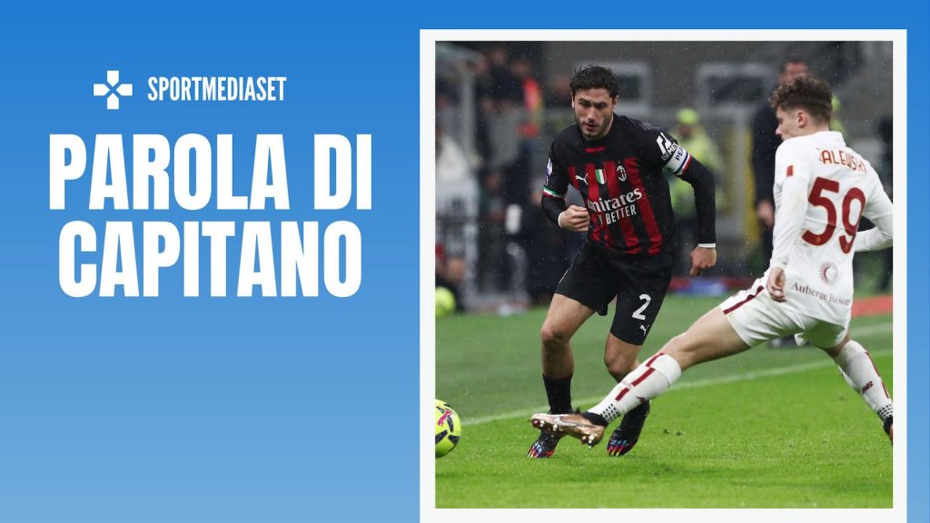 Davide Calabria AC Milan Milan-Roma 2-2 Serie A 2022-2023