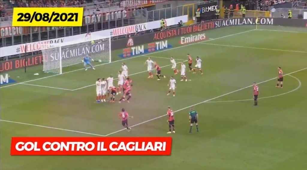 Tonali, il meglio della sua esperienza con la maglia del Milan | VIDEO (screen gazzetta.it)