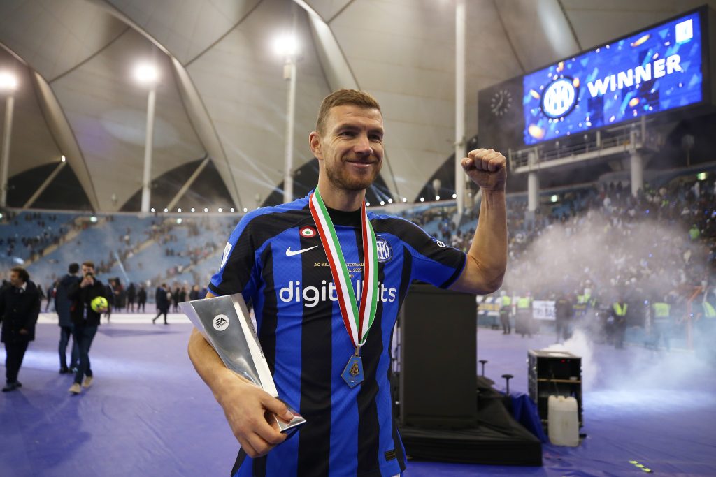 Milan-Inter, Dzeko: "Vittoria che ci dà fiducia. Siamo stati grandiosi" (getty images)