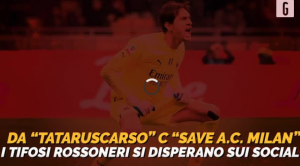 Milan-Sassuolo, la reazione sui social: protagonista Tatarusanu | VIDEO (screen gazzetta.it)