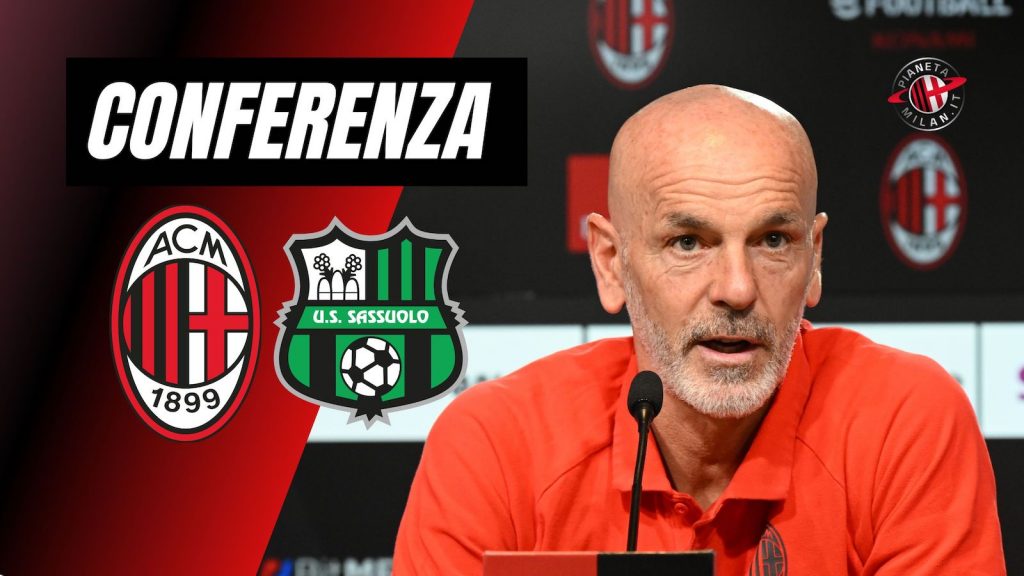 conferenza stampa Pioli Milan-Sassuolo Serie A 2022-2023