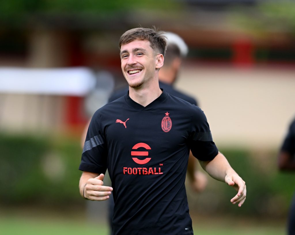 Alexis Saelemaekers, calciatore del Milan (getty images)