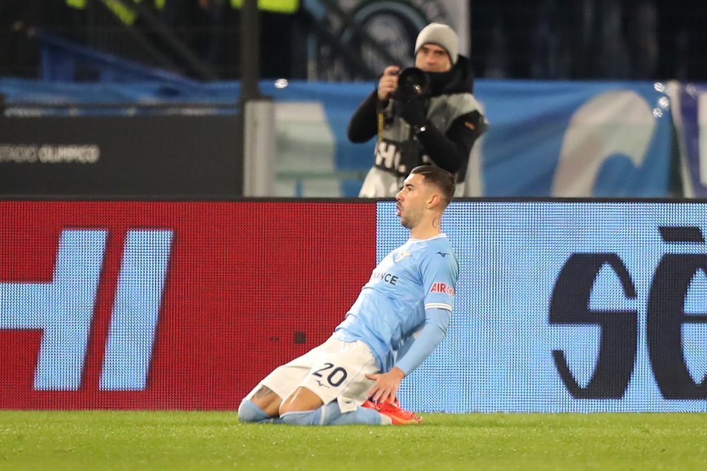 Lazio-Milan, Zaccagni: "Sarri mi ha trasformato in un esterno puro" (getty images)