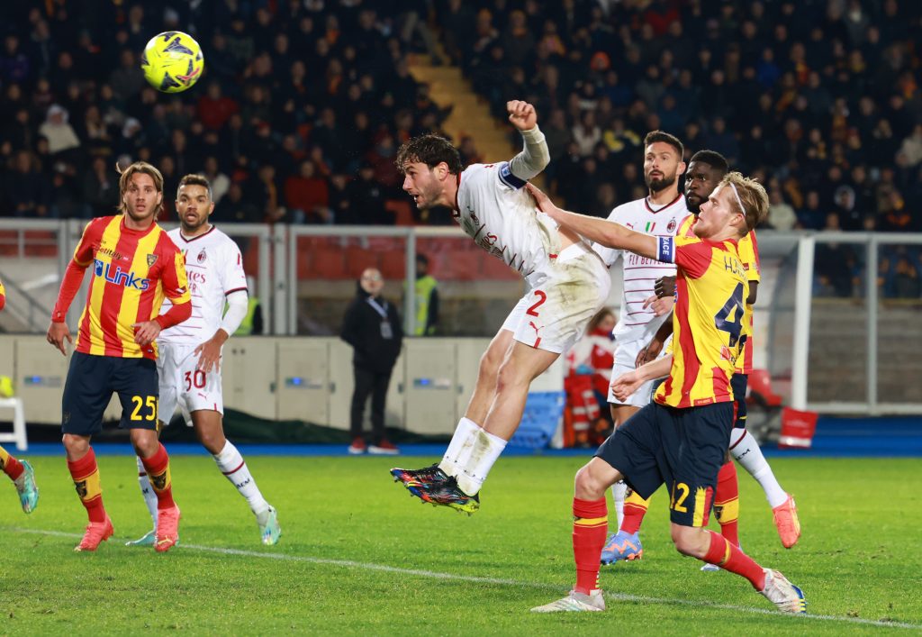Lecce-Milan 2-2 al 90': Leao e Calabria evitano la figuraccia | Serie A News (getty images)