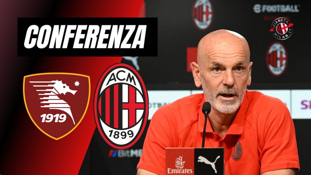 Conferenza stampa Pioli Salernitana-Milan Serie A 2022-2023