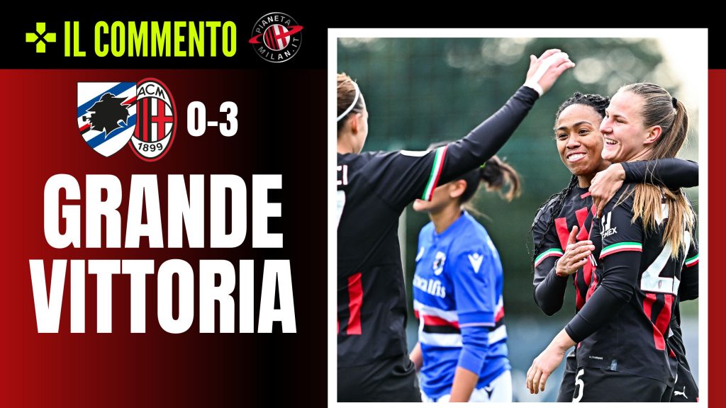 Serie A Femminile, il Milan stende la Sampdoria 3-0: il commento (getty images)