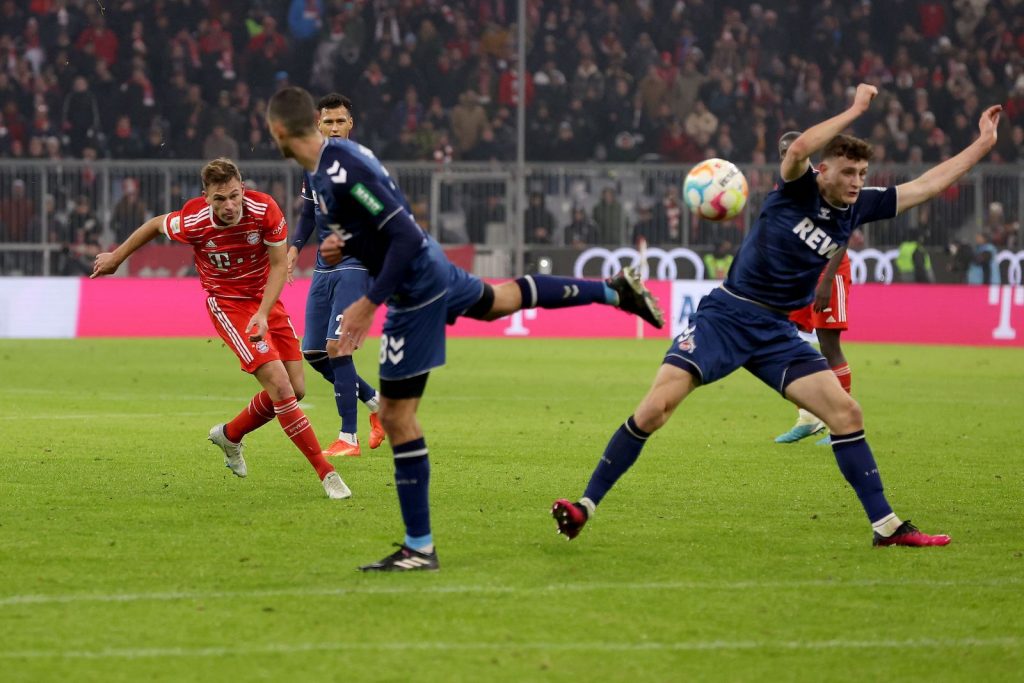 gol Joshua Kimmich Bayern Monaco-Colonia 1-1 Bundesliga 2022-2023