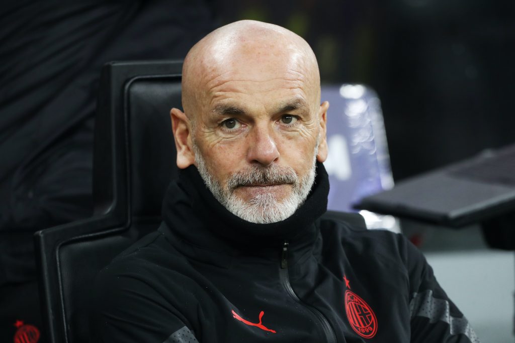 Stefano Pioli AC Milan Milan-Roma 2-2 Serie A 2022-2023