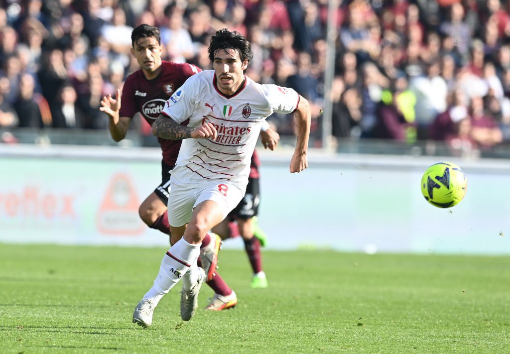 Salernitana-Milan, Tonali: "Vittoria importante per noi"