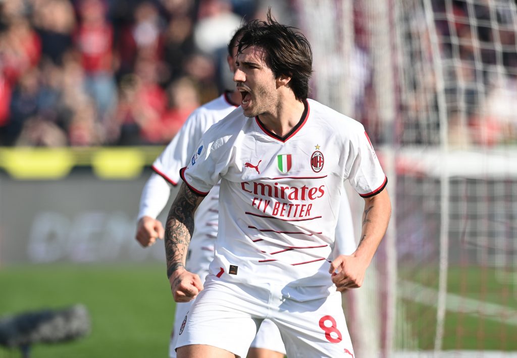 Bucciantini: "Tonali produce sempre gol importanti, è un giocatore enorme" (getty images)