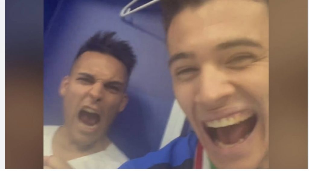 Milan Inter Asllani Lautaro Martinez social