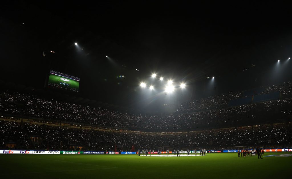 Milan, ecco la Champions: San Siro accoglie i tifosi per un match globale (getty images)