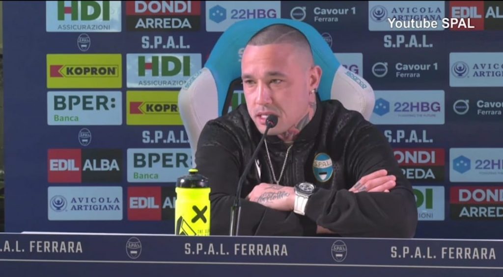 Spal, Nainggolan: "De Rossi? E' un po' ingrassato!" | VIDEO (screen gazzetta.it)