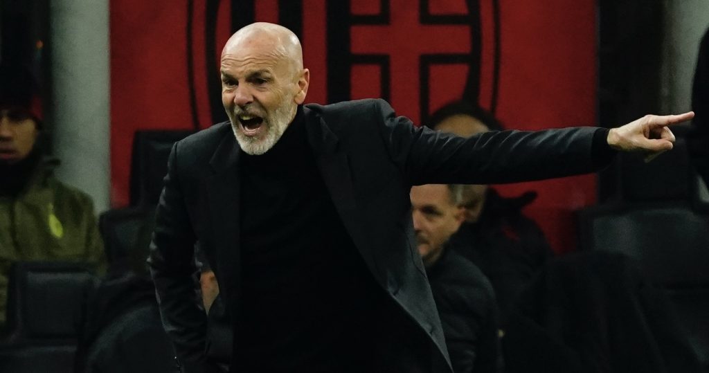 Stefano Pioli AC Milan Milan-Torino 1-0 Serie A 2022-2023