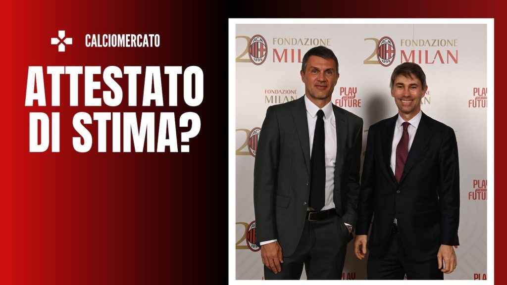 Maldini Massara AC Milan Calciomercato Milan