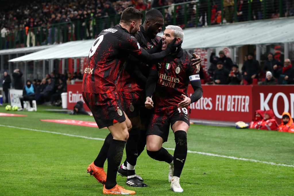 Theo Hernández AC Milan Milan-Atalanta 2-0 Serie A 2022-2023