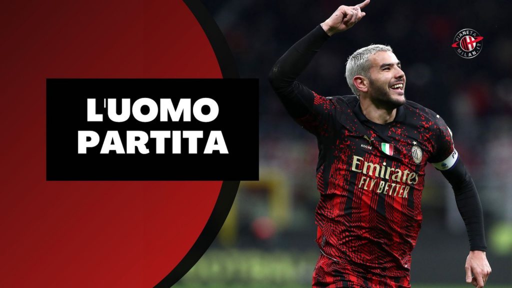 Theo Hernández AC Milan MVP Milan-Atalanta 2-0 Serie A 2022-2023