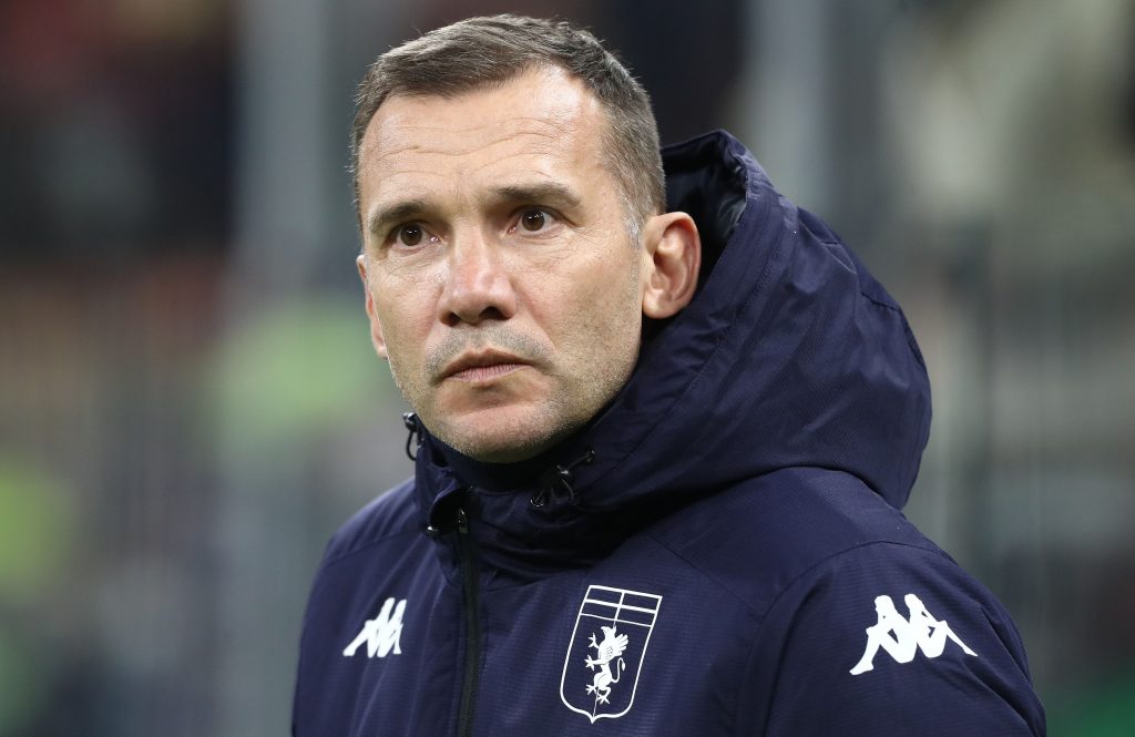 Andriy Shevchenko, ex attaccante del Milan (getty images)